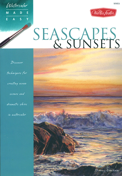 Seascapes And Sunsets How To Art Book by Thomas Needham