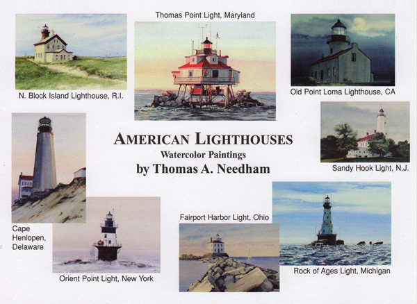 LIGHTHOUSES SERIES TWO NOTE CARDS