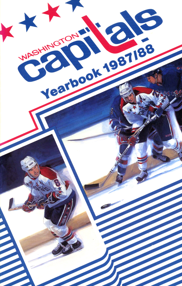 Yearbook Cover Design For The Washington Capitals