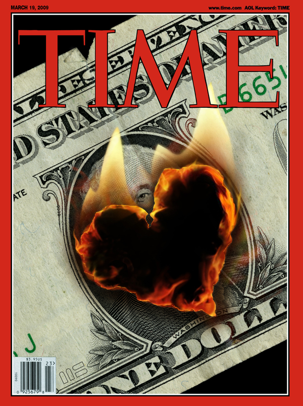 Time Magazine Cover Illustration by Mark Smollin