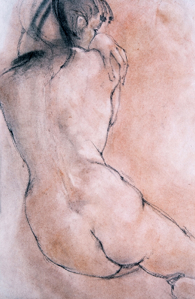 A STUDY, figure drawing by Thomas A Needham