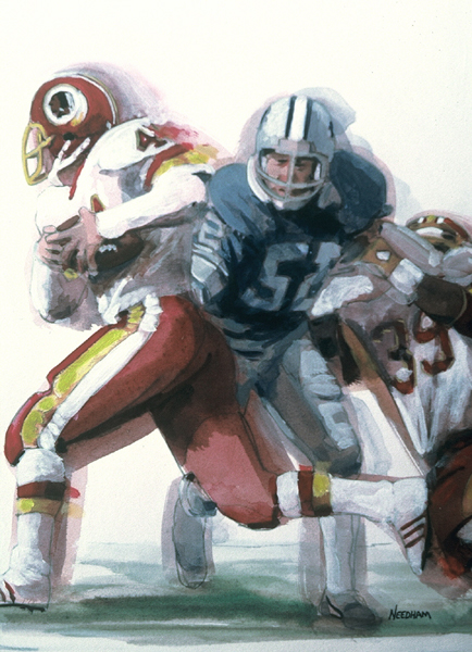 DIESEL, acrylic sports painting by Thomas A Needham